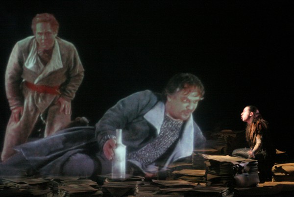 Robert Toupin, Jacques Girard and Paul Ahmarani in The Tempest